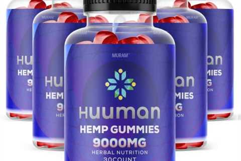 (5 Pack) Huuman Hemp Gummies, Original Formula, 5 Month Supply