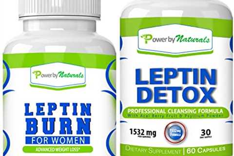 Power By Naturals Leptin Detox  Leptin Burn Supplements | Natural Weight Loss, Appetite Suppressant,..