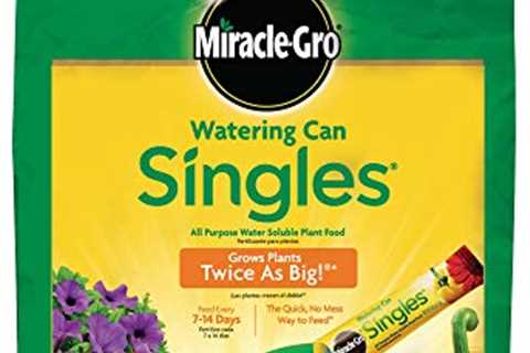 Miracle-Gro Watering Can Singles All Purpose Water Soluble Plant Food, Includes 24 Pre-Measured..