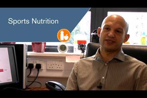 Sports Nutrition module – School of Sport, Exercise and Rehabilitation Sciences