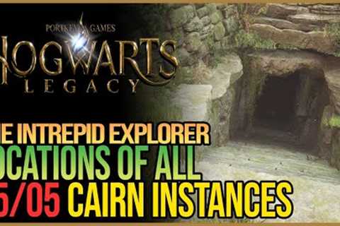 All Cairn Locations Hogwarts Legacy - The Intrepid Explorer Achievement