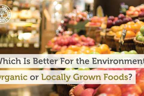 Organic Food and the Environment