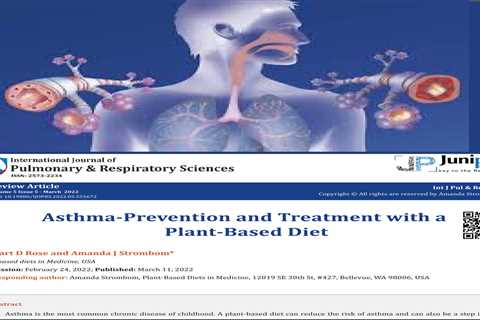 Plant-Based Diets and Their Potential Impact on Reducing the Risk of Asthma