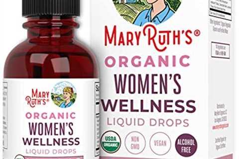 USDA Organic Women's Wellness Liquid Herbal Supplements by MaryRuth's | Includes Stinging Nettle,..