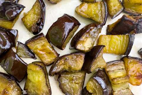 Perfect Roasted Eggplant (5g Net Carbs)