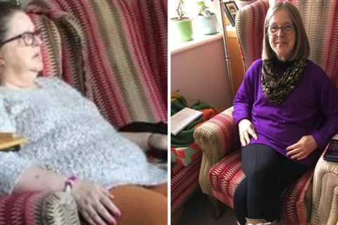 Woman sees incredible 10st weight loss after being embarrassed about her size in a picture