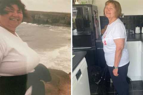 Great-gran sees incredible 6st weight loss after ditching daily glasses of wine