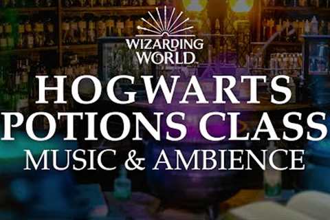 Harry Potter & Fantastic Beasts | Hogwarts Potions Class Music & Ambience, Collab with ASMR ..