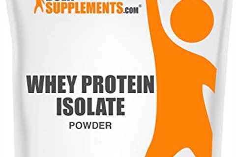 BULKSUPPLEMENTS.COM Whey Protein Isolate Powder – Whey Protein – Flavorless Protein Powder – Pure..