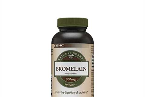 GNC Natural Brand Bromelain 500mg,60 servings