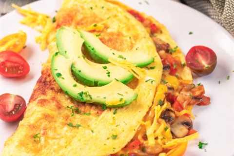 Boost Your Protein, Fiber and Nutrient Intake With Organic Vegetable Omelets