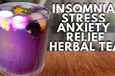 Insomnia, Stress, Anxiety Relief | Herbal Tea