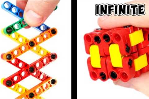 10 EXTREMELY Satisfying LEGO Fidget Toys