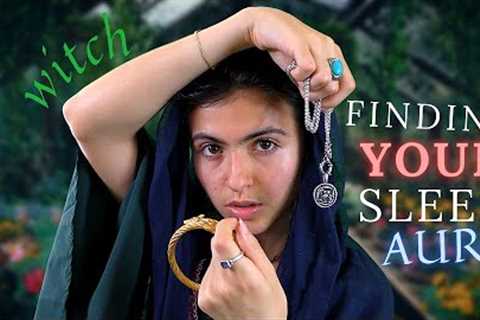 ASMR || witch finds your sleep aura (gthic)