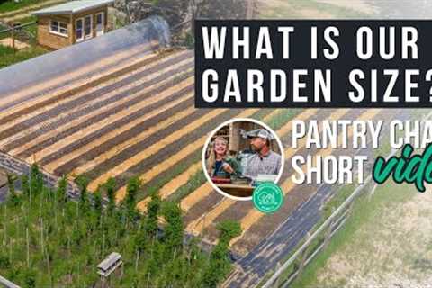 What is our garden size?  | Pantry Chat Podcast SHORT
