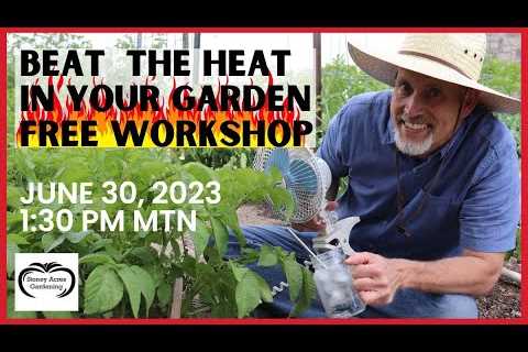 Year-Round Gardening Workshop Series  - Beat the Heat In Your Garden