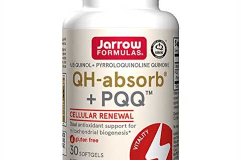 Jarrow Formulas QH-Absorb + PQQ - 30 Softgels - Supports Mitochondrial Biogenesis, Energy..