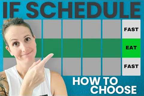 Eating Schedules + Intermittent Fasting | How To Determine Your Ideal Fasting Window