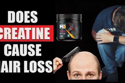 Does creatine cause Hair loss 🤔 kidney stone by creatine|| Hair loss #gym #hairloss #creatine..