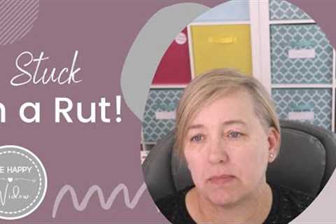 STUCK IN A GRIEF RUT: How To Prepare And What To Do When It Happens // One Happy Widow
