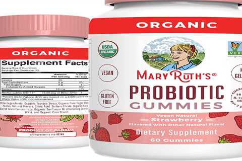 Organic Probiotic Gummies Review MaryRuth Organics