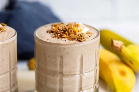 Tahini Smoothie with Dates