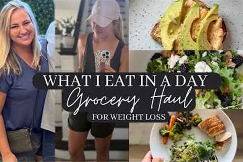 What I Eat in a Day | Simple Grocery Haul & Weekly Meal Plan