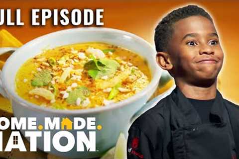 Kid Chefs Cook Indian Food *THINGS HEAT UP* (S2, E6) | Man vs. Child: Chef Showdown | Full Episode