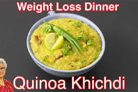 Quinoa Khichdi – Quick Dinner Recipe – Healthy Quinoa Recipes For Weight Loss – Skinny Recipes