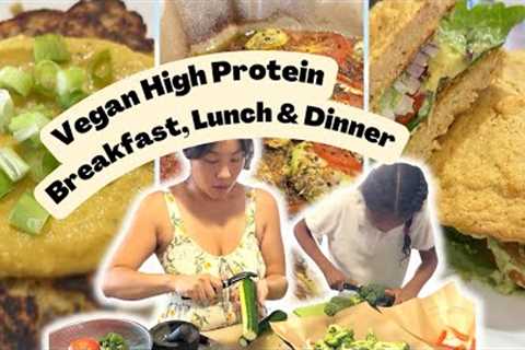 What I Eat In A Day HIGH PROTEIN | Whole Food Plant Based, Vegan