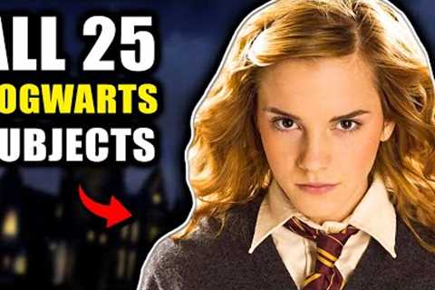 All 25 Subjects Taught at Hogwarts - Harry Potter Explained