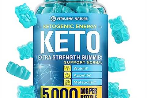 Keto Burn Gummies – 5000 MG – Extra Strength Keto Snack Gummies – Advanced Weight Management for..
