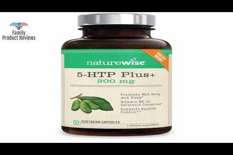 NatureWise 5-HTP Max Potency 200mg  Mood Support Natural Sleep Aid & Helps Curb Appetite ..