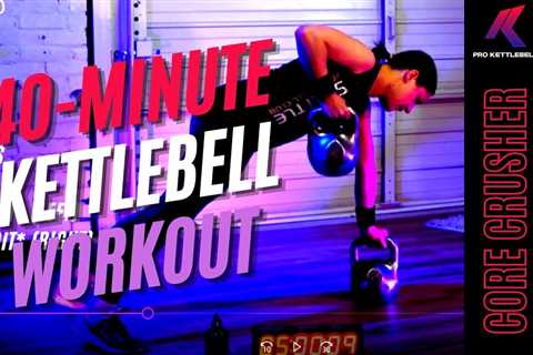 40-Minute Kettlebell Core Crusher Follow-Along Workout