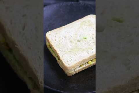 High Protein Veg Sandwich Recipe For Weight Loss – Protein Rich Sprouts Sandwich Recipe #shorts