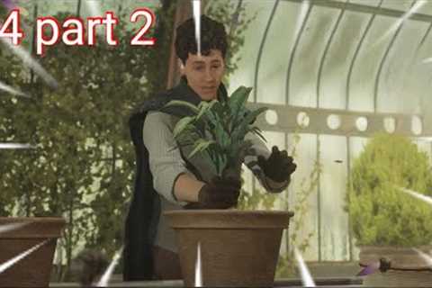 Hogwarts legacy #4 part 2 doing some herbology work
