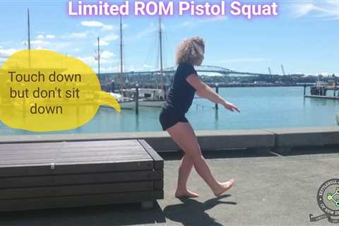 Limited ROM Pistol Squat