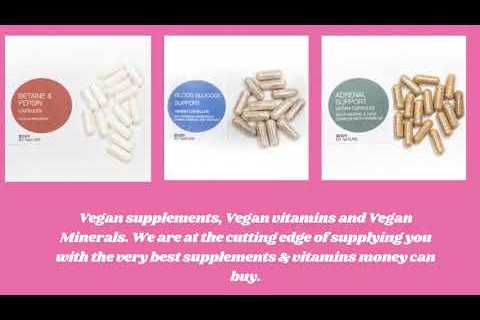 Discount Vegan Supplements – Body by Nature Supplements