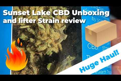 Unboxing Sunset Lake CBD products | Lifter CBD Hemp Flower Review | Conscious Clouds Episode #3