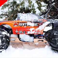 It snowed again. Time for the Gas Monster Truck!  Redcat Rampage MT V3
