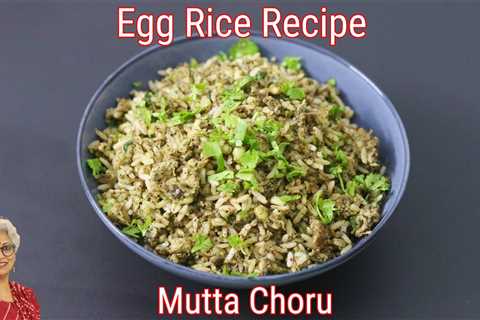 Egg Rice – Egg Rice Recipe – Mutta Choru | Skinny Recipes