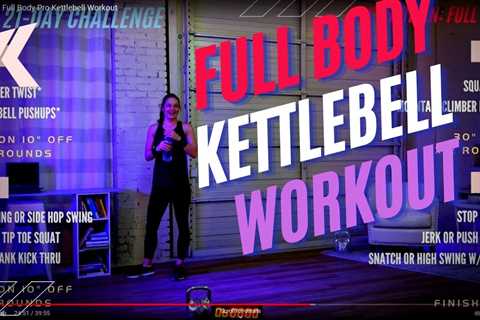 Challenging Full Body Pro Kettlebell Workout