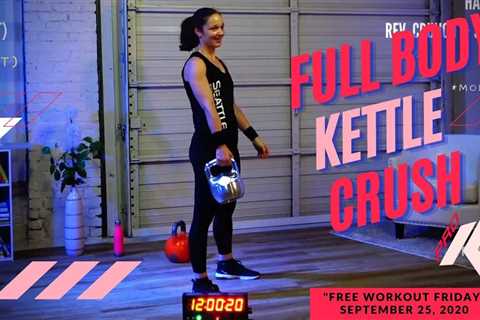 35-Minute Kettlebell Workout Full Body Crusher
