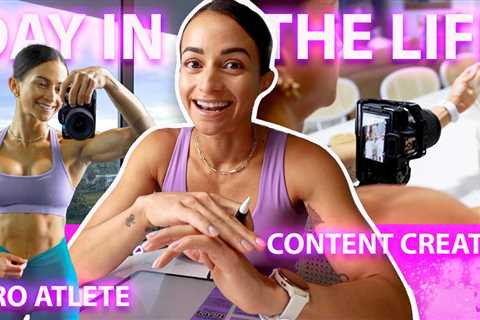 Day In The Life Of A Pro Athlete, VEGAN Chef, & Content Creator + NEW Apartment Tour