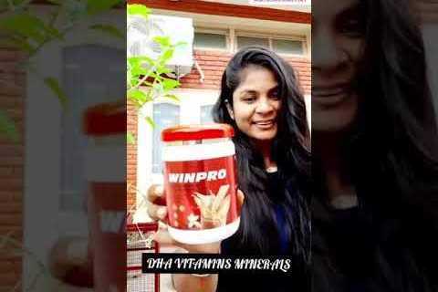 Winpro Dietary Supplement To Improve Health II DHA Vitamins Minerals II Flavoured In Vanila