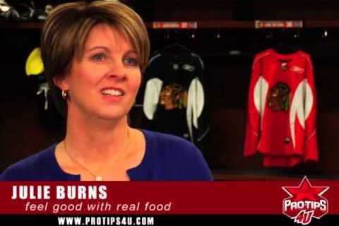 Sports Nutrition Tips: Feel good with real food, ProTips4U interview with Julie Burns