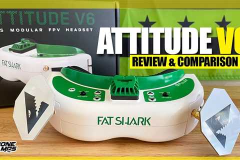 GOOD BUY? â Fatshark Attitude V6 Fpv Goggles â FULL REVIEW, FLIGHT TESTS, & COMPARISON
