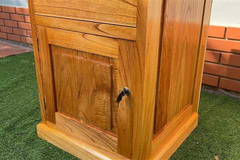 Small Drawer Cabinet Wood With Lock // Best File Cabinets