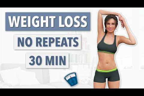 30 MIN WEIGHT LOSS â FULL BODY WORKOUT, NO REPEATS