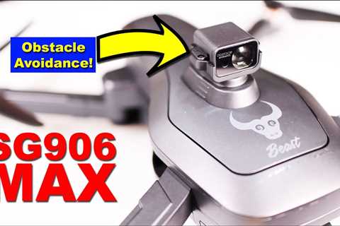 SG906 MAX â This drone shoots lasers!!! Unboxing and Backyard Flight